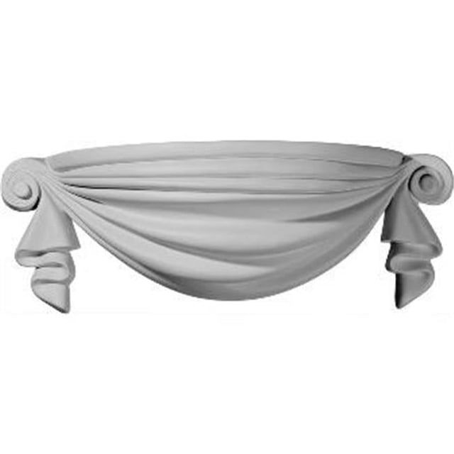 Ekena Millwork SCO19X07X06RI 19.5 In. W X 7.62 In. D X 6.62 In. H- Ribbon Wall Sconce