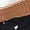 Coffee Color, variant on Women'S Long Sleeve Striped Oversized One Shoulder Loose Fit Casual Baggy Short Pullover Sweater Khaki M
