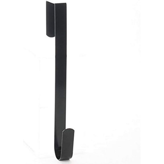 Sterling Metal Wreath Hanger 12" L Black