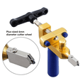 thumbnail image 3 of 2-In-1 Ceramic & Glass Tile Cutter Portable Construction Hand Tool Diamond Glass Cutter Set for Tile Cutting, 3 of 6
