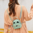 thumbnail image 2 of Mini mochila cruzada de cuero PU para mujer, bolso de hombro para teléfono con tarjeta Simple, mochilas escolares pequeñas lindas para niñasBlack Bag Fivean unisex, 2 of 2