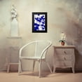 thumbnail image 4 of Simons 13x18 Black Modern Framed Museum Art Print Titled - Bloomin Blue II, 4 of 5