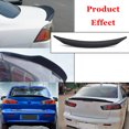 thumbnail image 2 of For Mitsubishi Lancer Evo X 10 2008 - 2017 Car Rear Wing  Modification Special Car Rear Spoiler Wing Plate ABS, 2 of 7