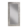 thumbnail image 1 of Martin Svensson Home Hammered Metal Gray Full Length Leaner Mirror, 1 of 6