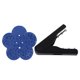 thumbnail image 4 of 1 juego de desbrozadoras de hojas de espinas para rosas, herramienta para quitar rebabas y cortar tallos de hojas., 4 of 7
