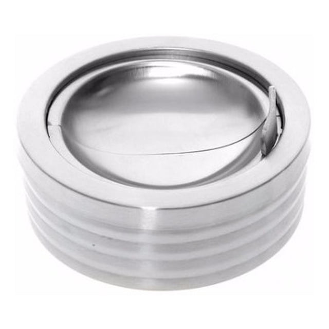 Cenicero Con Depósito Acero Inoxidable Diseño Relieve Namaro Namaro SM-427605