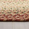 thumbnail image 5 of SAFAVIEH Braided Cirino Bordered Machine Washable Reversible Area Rug, Rust/Multi, 4' x 6', 5 of 10