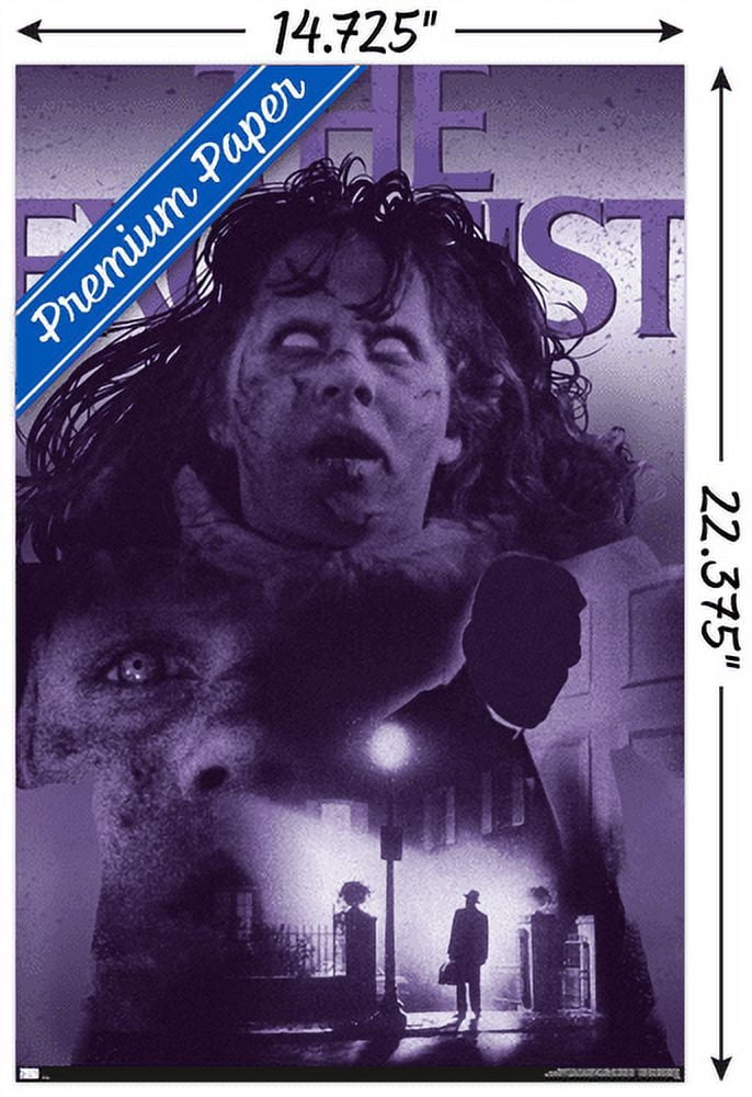 The Exorcist - Collage Wall Poster, 14.725" x 22.375"