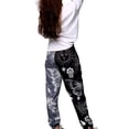 thumbnail image 4 of Idoravan Women's Plus Size Pants Clearance Womens Casual Autumn Winter New Loose Splicing Printing Color Contrast Sweatpants, 4 of 5