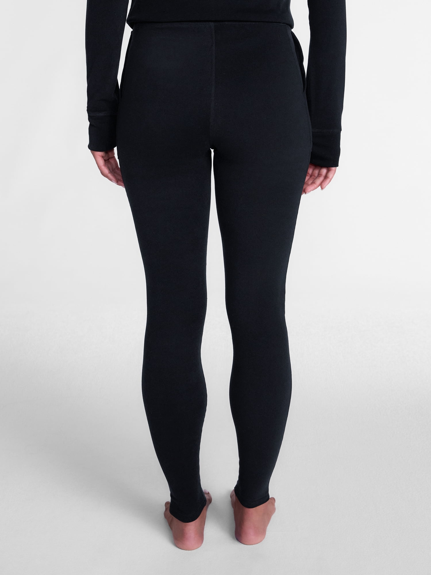 ClimateRight by Cuddl Duds Women’s Warmest Therma Suede High Rise Thermal Base Layer Legging, Sizes XS to 4X