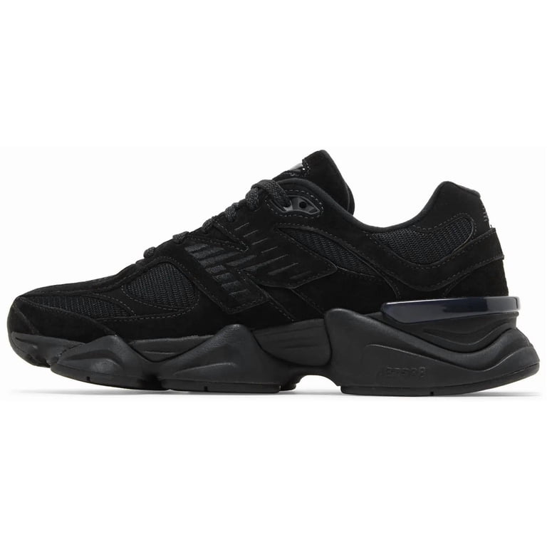 靴 New Balance 9060 Triple Black25.5cm New Balance 9060 Triple Black Suede - Walmart.com