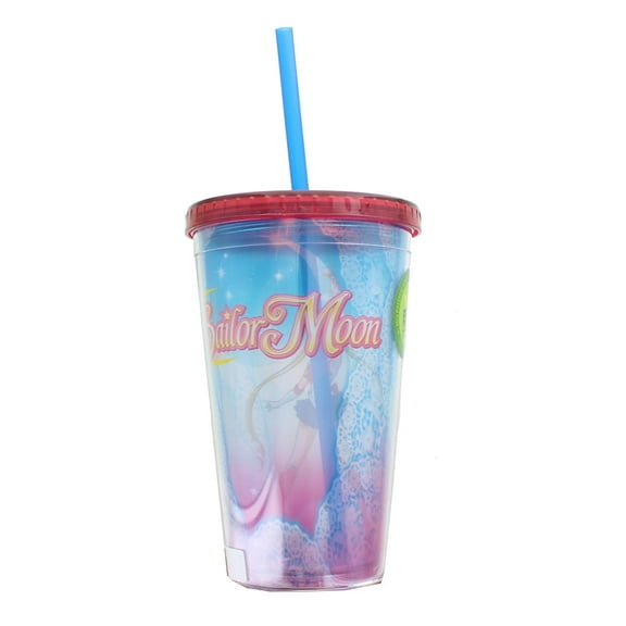 Sailor Moon Lace 16oz Carnival Cup w/ Lid & Straw