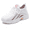 White, variant on Women's Athletic Shoes Breathable Knit Running Shoes for Women Slip-Resistant Walking Shoes with Soft Cushioned Sole Fashion Sneakers for Workout Daily Wear