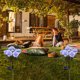 thumbnail image 4 of Luces solares LED de 7 cabezales para jardín de rosas | Iluminación decorativa impermeable de plástico para caminos de jardín | Lámpara solar de flores de bajo consumo con encendido y apagado, 4 of 6