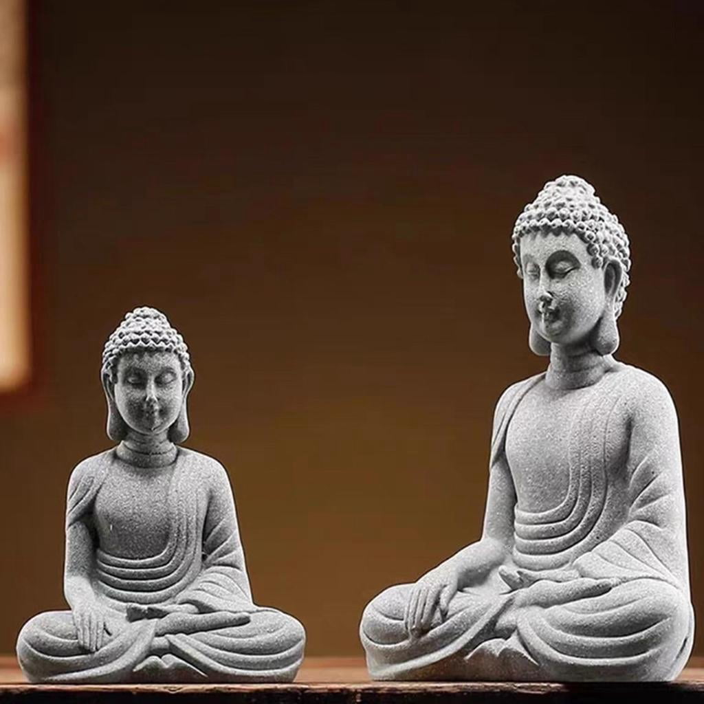 Giaone Candle Moulds Clay Moulds Crafts Moulds Hand-making Supplies Buddhas Shaped