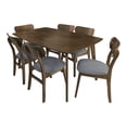 thumbnail image 1 of Comedor Elegante de Madera Bossa Laval 6 Sillas, 1 of 10