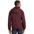 thumbnail image 2 of Sport-Tek Jst73 Hooded Raglan Jacket, 2 of 2