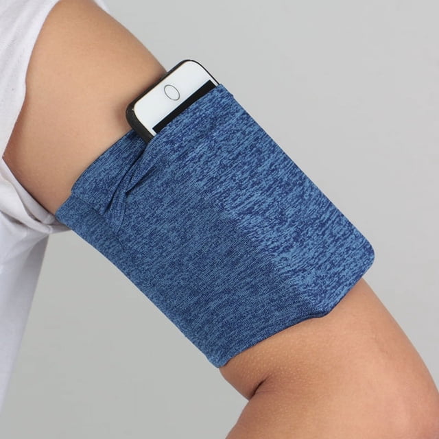 Bolsa de brazo para teléfono móvil para fitness al aire libre, cinturón elástico deportivo para el brazo, bolsa para teléfono móvil para correr, funda para brazo para ciclismo, bolsa de brazo