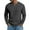 Black, variant on Men's Waffle Thermal Long Sleeve Shirts V Neck Lightweight Tops Casual Pullover Undershirts Light Purple M