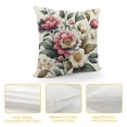 thumbnail image 4 of YANMS Pillow Covers Pink Flowers Home Spring Pillows Decorative Throw Pillows Floral Cushion Case Summer Decorations rmhouse Decor for White, 4 of 5