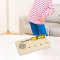thumbnail image 4 of Montessori Baby Tornillo de Tornillo para Niños Tornillos Tornillos Montessori Materiales Práctica Básica Educativa Aprendizaje Sensorial A, 4 of 9