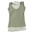 thumbnail image 4 of Purple Orchid - Little Girls' Sleeveless Top 23090-4 (grey white), 4 of 4