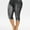 Black, variant on ROSEGAL Plus Size High Waisted 3D Printed Leggings