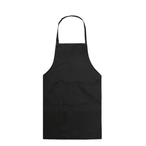 AUQ Apron Women Adjustable Design Aprons for Women Multiple Pockets Cooking Aprons for Women,Black