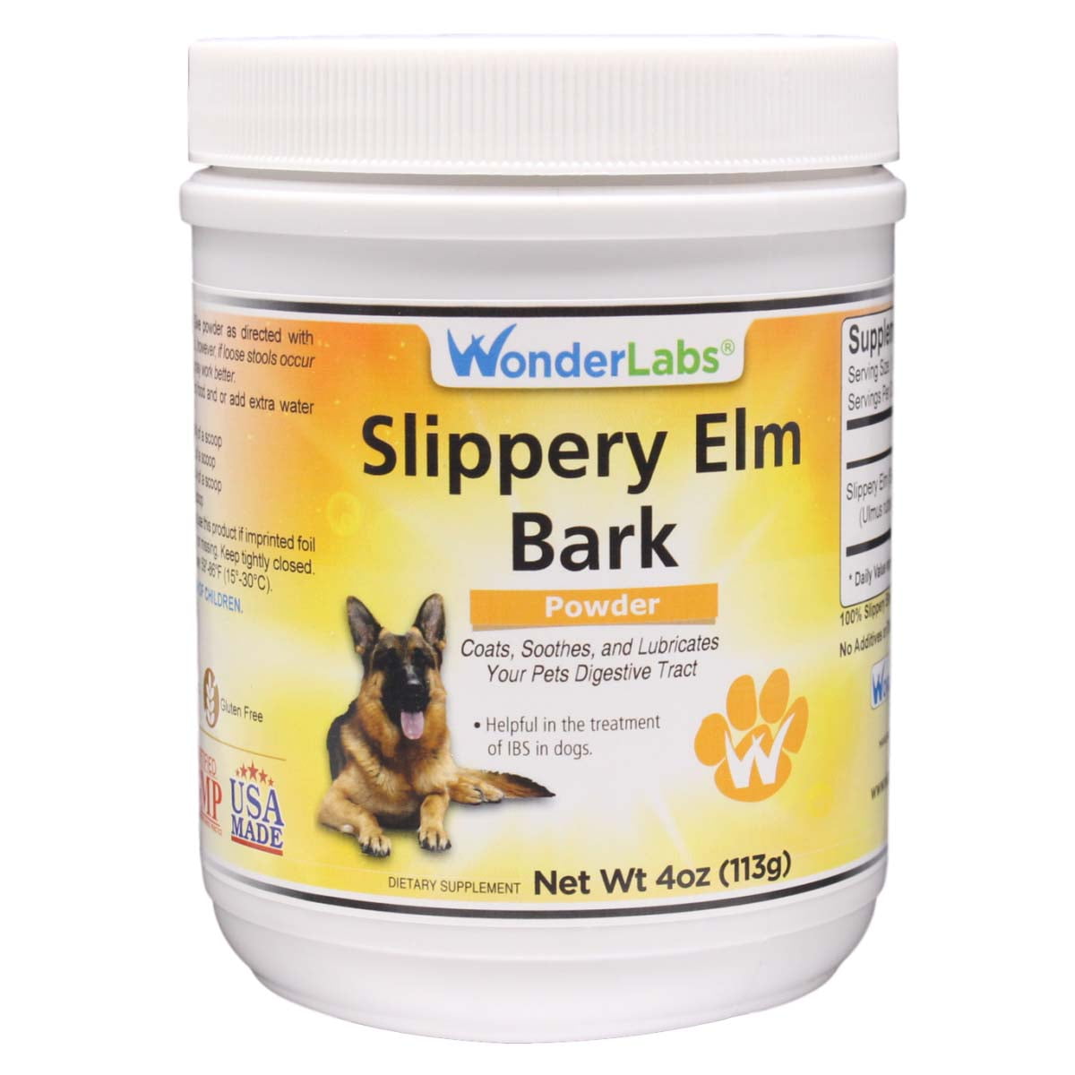100 Slippery Elm Bark Powder No Additives 4 oz. Wonder