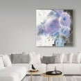 thumbnail image 3 of Trademark Fine Art 'Purple Flowers Square' Canvas Art by Sheila Golden, 3 of 3