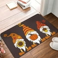 thumbnail image 4 of Gukieu Fall Gnomes Print Dust-proof Floor Mats, Water-absorbent and Non-slip Flannel Door Mats 16x24in, Home Decoration Suitable for Kitchen, Bathroom, Garage, 4 of 7