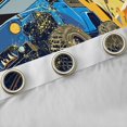 thumbnail image 4 of Homewish Blue Truck Black Out Curtains for Teens Boys,Car Theme Curtains Pack of 2 (42x63 Each),Graffiti Splash Bedroom Curtains,Super Cozy Room Decor, 4 of 6