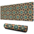 thumbnail image 1 of Performore Mouse Pad: Upgraded Gaming Experience with Multicolor Mandala Design, Non-Slip Rubber Base, Stitched Edge for Home & Office 31.5x11.8 Inch, 1 of 7