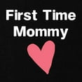 thumbnail image 2 of CafePress - Cute First Time Mommy Maternity T Shirt - Maternity Dark T-Shirt, 2 of 3
