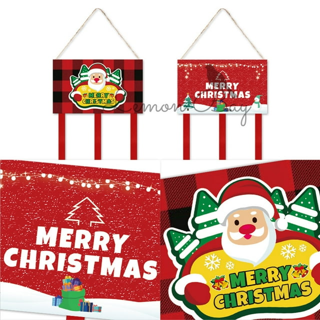 Christmas Card Holder Felt Wall Hanging Picture Holders With 40 Photo Clips Picture Frame Collage Decoration Christmas Cards Photo Paper Crafts