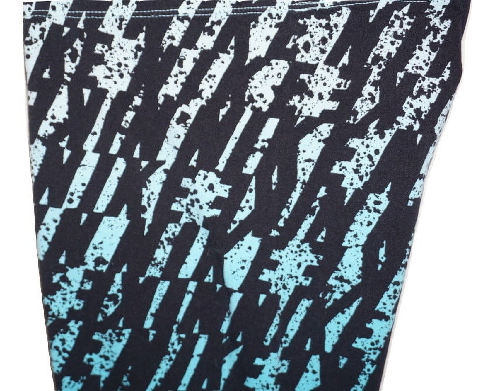 Nike Women's Cotton Club Legging All Over Print Stretch Tights Large - image 3 of 4
