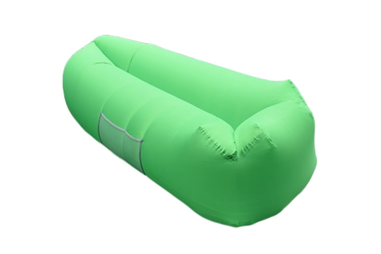 Inflatable Lounger Lightweight for Beach Sleeping Bag Foldable Air Bed Lazy Sofa 