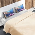 thumbnail image 6 of Ryvnso Satin Pillowcase Clownfish and Corals in Ocean Pillow Cases Standard Size 26x20in, 6 of 6