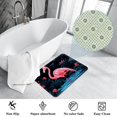 thumbnail image 3 of Flamingo Polyester Non-Slip Office Mat & Kitchen Rug, Machine Washable Door Mats, 3 of 6