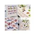 thumbnail image 3 of Microwave Oven Cover Dustproof Cotton Machine Protector Decorative Kitchen Appliance Cover with Side Storage Pockets 13.7x39.3inches, 3 of 5