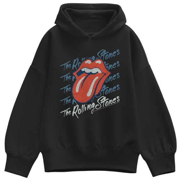 Rolling Stones - Oversized Fleece Hoodie Sweatshirt