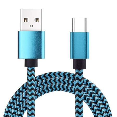 USB Type C Cable, KOOTION Type C to USB Cable (3.3ft) Nylon Braided Android Cables Fast Charger Cord for LG G6 G5 V30, Nexus, Moto, HTC and (Best C Compiler For Android)