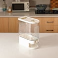 thumbnail image 3 of Loobuu Plastic 19-22 lbs Stackable Dried Food Dispenser with Auto Dispenser, 3 of 6
