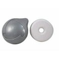 thumbnail image 1 of American Spa Parts BUTTRESS Diverter Silver Teardrop Style Knob & Cap for Cal Spas Hot Tubs, 1 of 4