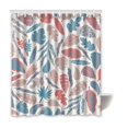 thumbnail image 1 of BSDHOME Rideau de Douche Rétro Imperméable en Polyester 66x72 Pouces, 1 of 2