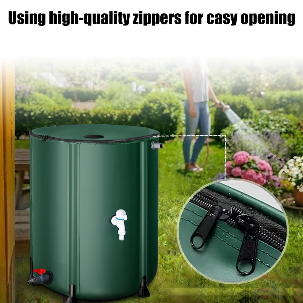 Sinyiin Rainwater Recycling Water Storage Container Garden Irrigation Bucket Collection