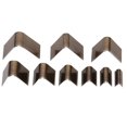 thumbnail image 2 of Leather V Shape Punch, Leather Belt Perforated, Impact Resistance Practical Comfortable Cutting Punching Leather Products Leather Craft Perforation For Leather 10 X A28, 2 of 8