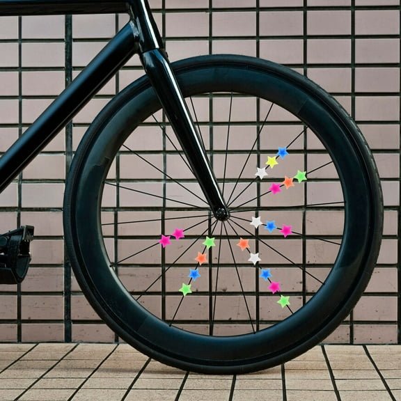 Masteelf 36PCS Bike Spoke Beads for Children's Bicycles Fun Spoke Decorations Cycling Accessories for Boys and Girls