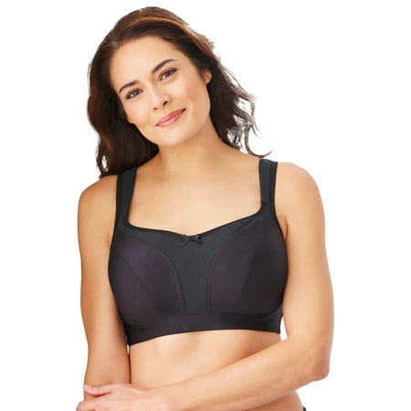 

Comfort Choice Women s Plus Size Limitless Wirefree Low-Impact Back Hook Bra