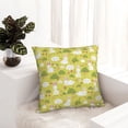 thumbnail image 6 of Pofeuu Easter Bunny Print Double-sided plush pillowcase Square Throw Pillow Covers Pillows Cover for Living Room Bedroom Sofa Couch Cushion Cover（No pillow core）-22"x22", 6 of 7
